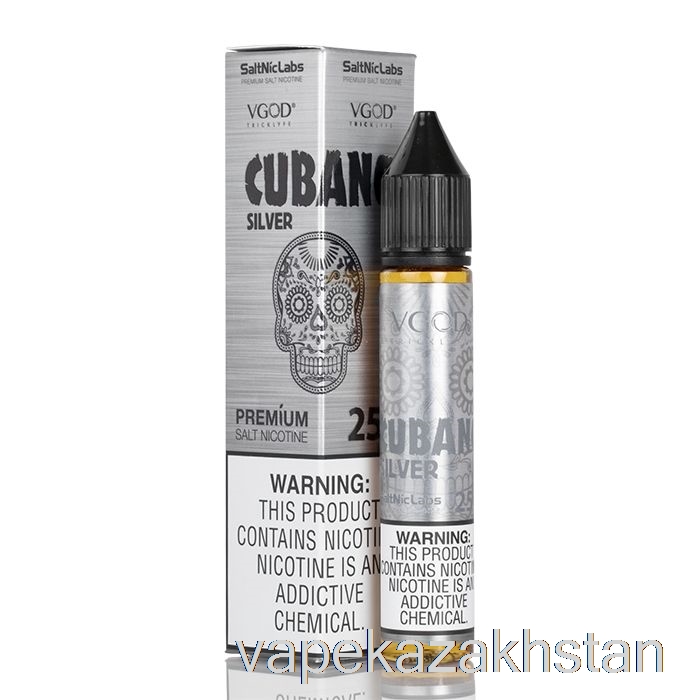 Vape Smoke Cubano Silver - VGOD SaltNic - 30mL 25mg